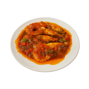 28 Gamberoni in salsa di chili