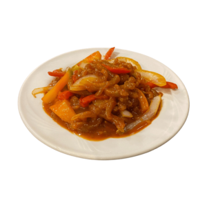 53 Vitello croccante in salsa piccante